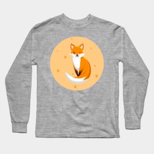 Cute Fox Long Sleeve T-Shirt